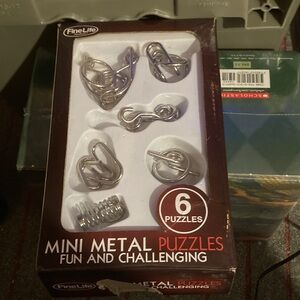 FineLife Mini Metal Puzzles Set